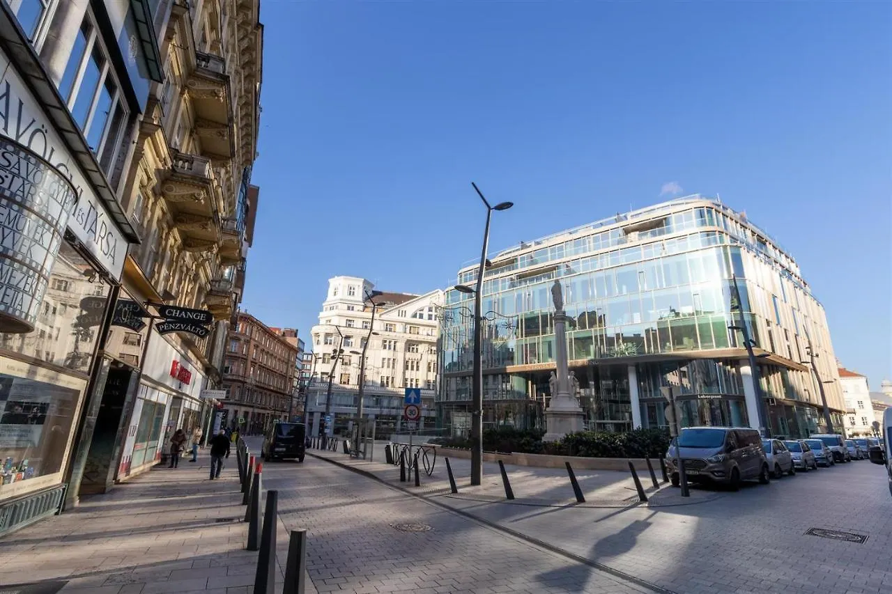 Premium Studio Szervita Square Budapest Appartamento